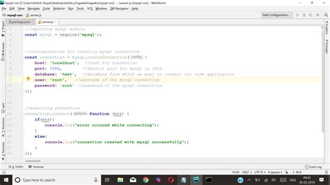 node js mysql query return result|MySQL :: Working with result sets in Connector/Node.js.